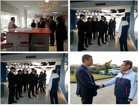海门市委书记及市长莅临yabocom（中国）官方网站药业指导工作